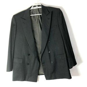 BRIONI gray   Striped  WOOL Jacket sz 48